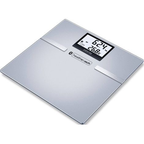 Sanitas SBF 70 Balance d'analyse corporelle numérique Plage de pesée (max.)=180 kg gris Y896431