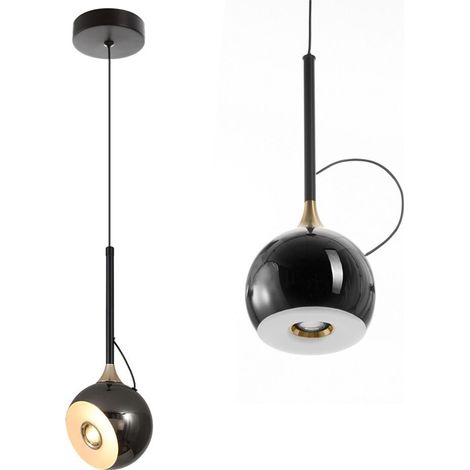 TOOLIGHT HÄNGELAMPE G087-1CP BLACK CHROME (1/5)