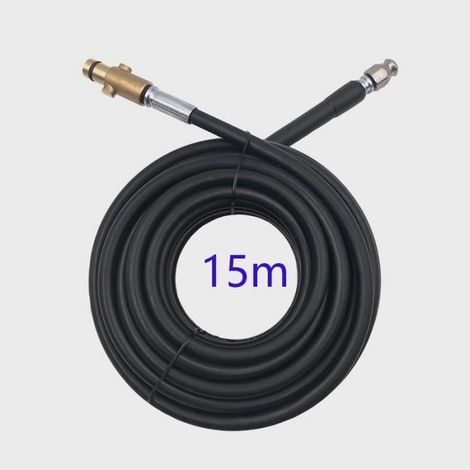 Or - Tuyau de nettoyage des égouts x 2320psi- 160bar, pour nettoyeur haute pression Nilfisk, Gerni, stihl (1/4)
