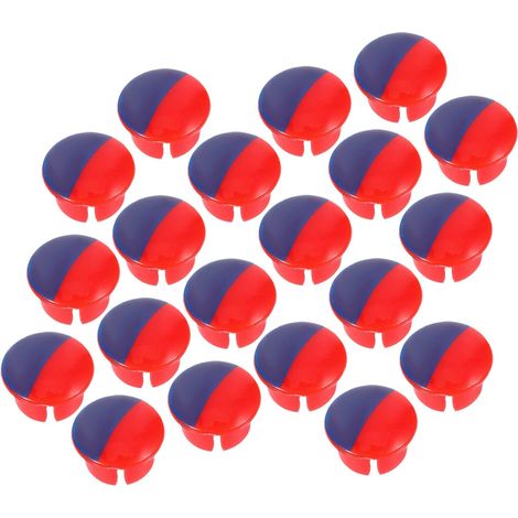 Capuchons Indicateurs de Poignée de Robinet Rouge Bleu 20 Pièces (1/5)
