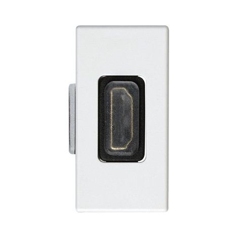 Conector HDMI v1.4 medio elemento Simon 27 Play Blanco (1/4)