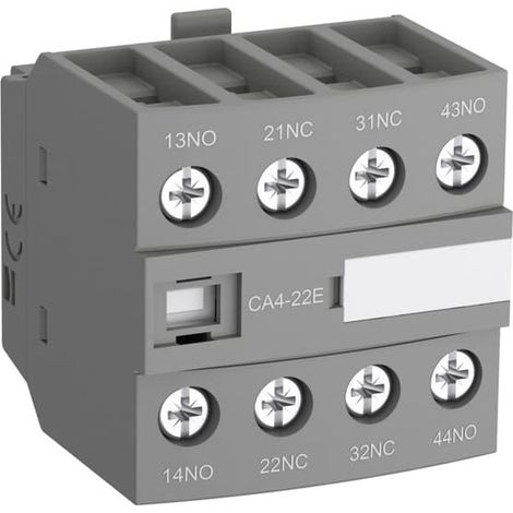 Contact auxilliaire frontal 3NO+1NF pour contacteur AF09 à 96 sans Ca 1SBN010140R1031 ABB H313013