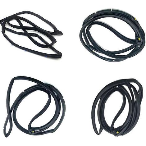 Burletes de goma para puertas delanteras, traseras y laterales (derecha e izquierda) para Honda Civic 2006-2011 72350-SNE-A01, 72850-SNA-A01 (1/5)