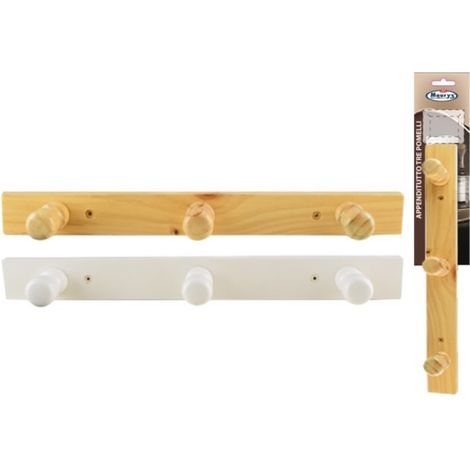 MAURY'S APPENDITUTTO 3 POMELLI BIANCO/NATURALE COLORI ASSORTITI (1/2)