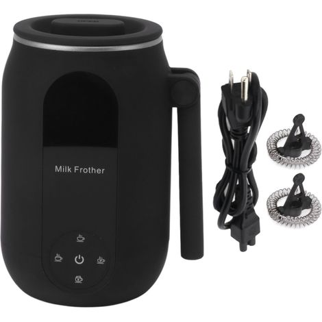 Mousseur à lait électrique automatique chaud et froid, chauffe-lait pour latte cappuccino macchiato, prise US 110V (1/5)