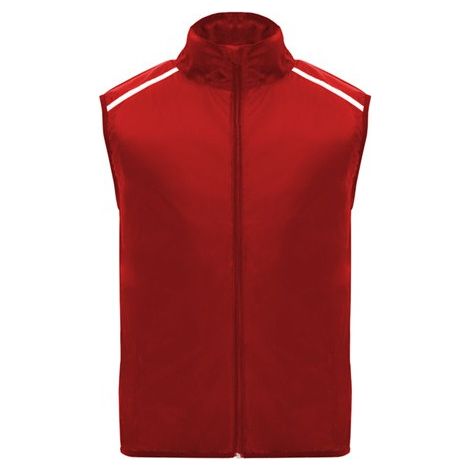 Chaleco de running en tejido técnico ligero de cuello alto JANNU ROLY XXL Rojo