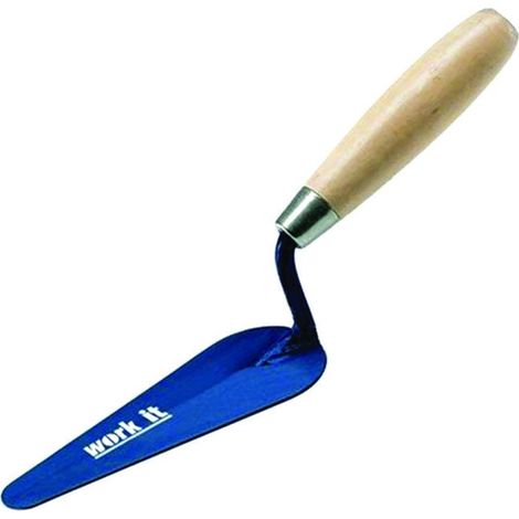 Cazzuolino Work-It Lingua Di Gatto Manico In Legno - mm.140 - 41131 - 6 pz
