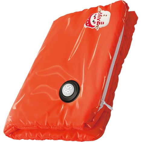 Le nouveau sac chauffe-mains en graphène de Plug-in USB affichage numérique antidéflagrant bouillotte sans eau ceinture chauffante banque d'alimentation couverture électrique - orange (1/3)