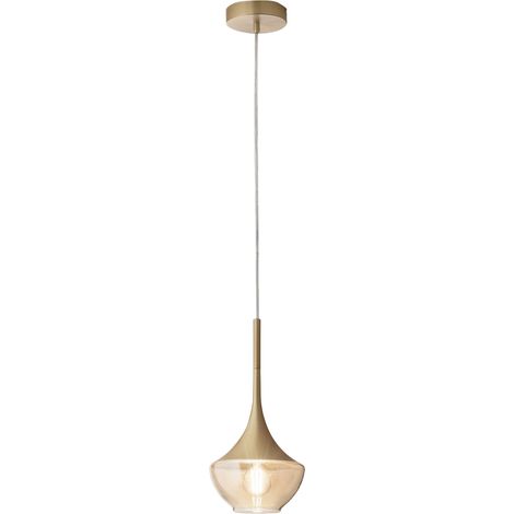 Suspension Apollo En Métal Et Laiton Soufflé - Design Moderne, Douille E27, Structure Orientable 2000 Mm, Idéale Pour L'Éclairage Intérieur (1/3)
