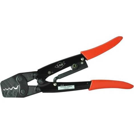 Pince à dénuder Outils de sertissage à la main for le sertissage de maillons de câbles non isolés (1/2)