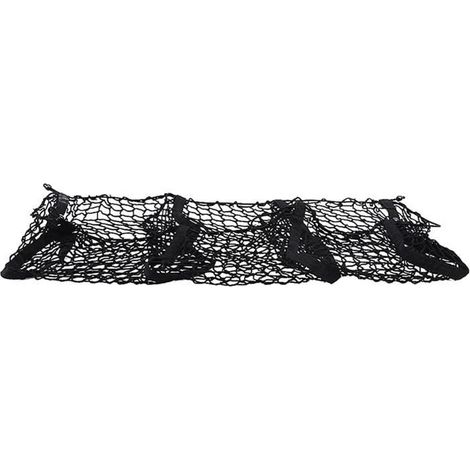 Filet de Coffre de Voiture Poche 3 Poches Coffre Cargo Organisateur Maille Filet de Rangement pour Voiture (Noir)[469] (1/4)