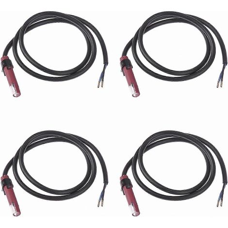 Compatible avec 4 tubes photosensibles à détection de flamme pour la détection du brûleur, photorésistance, élément rouge. (1/5)