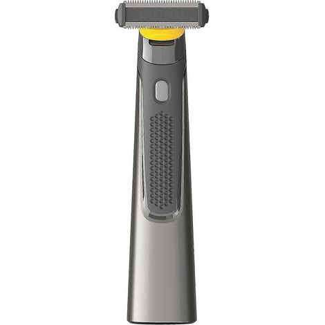 Rasoir rechargeable en titane pour la barbe et le corps : taille, mise en forme, rasage et soins de la peau (1/5)