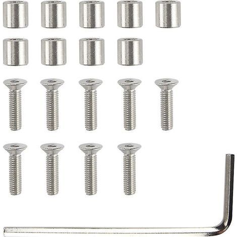 Accessoires pour imprimante 3D : plaque de support cylindrique pour axe Y, vis, clé de serrage, kit de connexion. Démontage rapide. Haute précision pour imprimante 3D. (1/4)