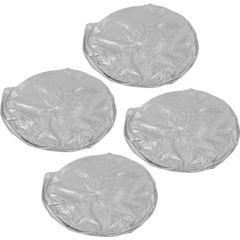4 Stück Reifenschutzhüllen aus wasserdichter Aluminiumfolie mit UV-Schutz für Pkw, Lkw, SUV und Wohnmobile (für 2325-Zoll-Reifen) (1/5)
