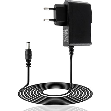 Adaptateur Secteur 9 V CC 1 A, Compatible avec Arduino, routeur, caméra de vidéosurveillance, Bande LED, Balance numérique, Terminal de Point de Vente, Noir (1/5)