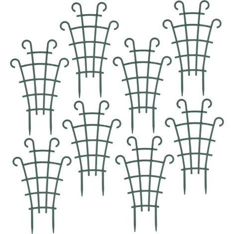 8 Pièces Support pour Plantes Grimpantes Plastique Rigide Étagère pour Plantes Grimpantes Tuteur pour pour Jardinage Maintien des Végétaux (1/5)