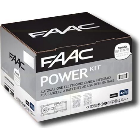 FAAC POWER KIT 106747445 Automatismo para cancela batiente subterránea 770n 24v (1/3)