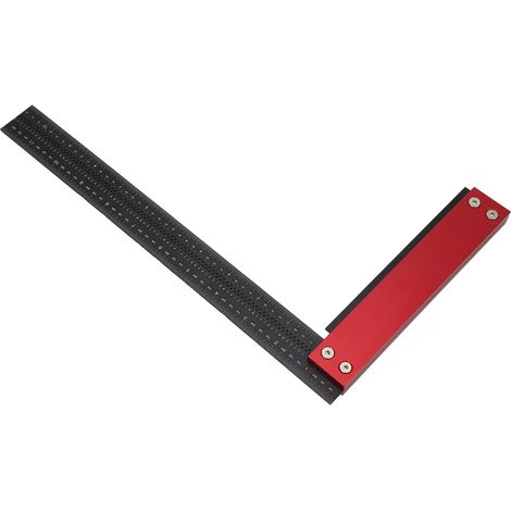 Règle en T pour tracer des trous, outil de mesure et de marquage pour le travail du bois (1/5)