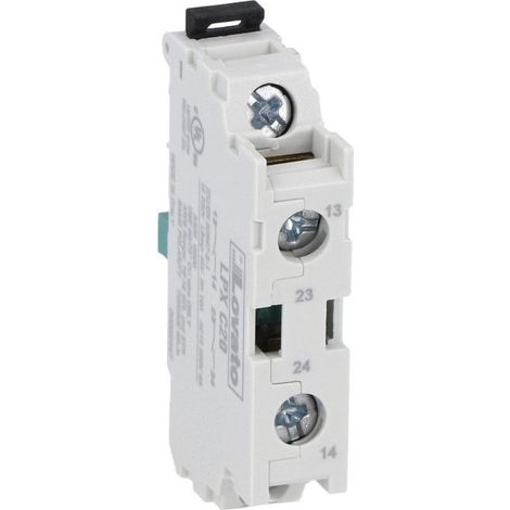 Elemento di contatto doppio 2NA 250V 10A Platinum Lovato LPXC20