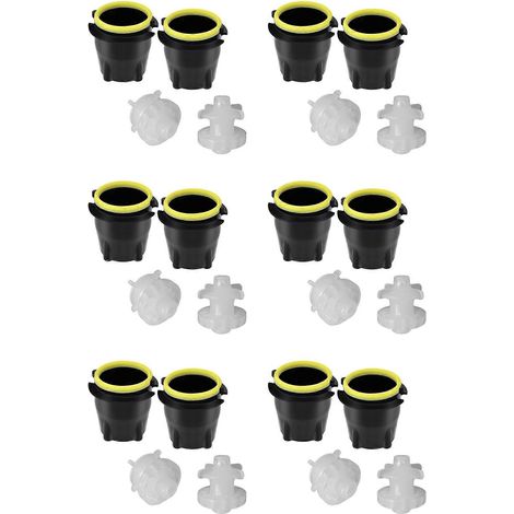 Pièce de rechange pour distributeur de boissons gazeuses LEV 3.0 : buse de vanne 28545, diffuseur 28368, mélangeur interne (12 pièces). Compatible avec les vannes intérieures et extérieures des machin (1/5)