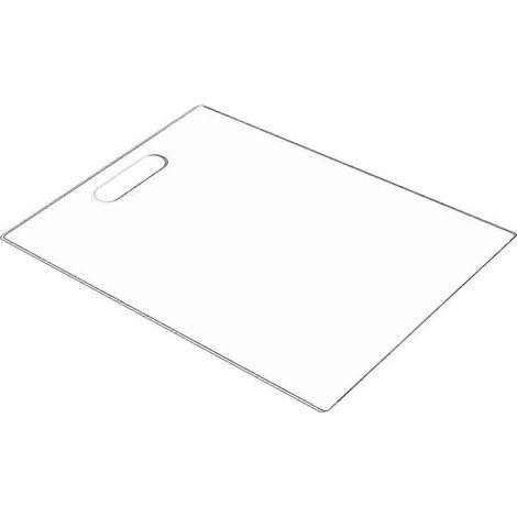 Planche à découper en acrylique transparent, planche de préparation alimentaire sans danger, tapis de découpe facile à nettoyer (1/4)