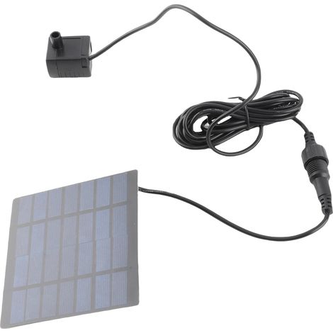 Mini-Solarbrunnenpumpe, Wasserpumpen-Powerpanel-Set, Solarpanel-Wasserpumpe für Gartenpool (1/5)