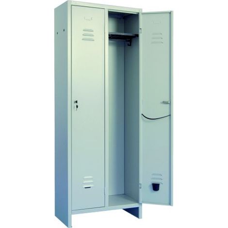 Armadio Spogliatoio In Lamiera 'Pratiko' 1 Posto - Cm 34 X 36 X H 180 Da Montare (1/5)