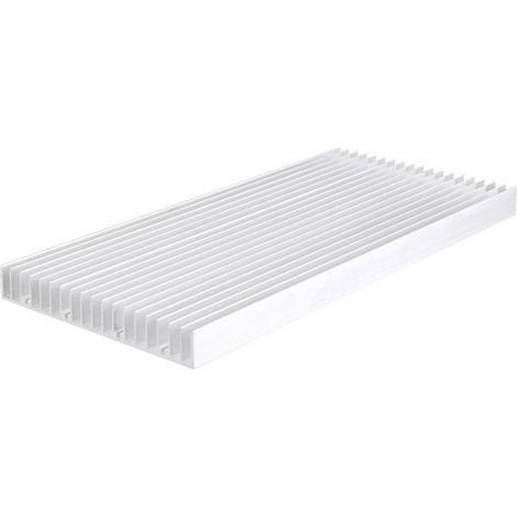 Lntyq Dissipateur de chaleur LED, Dissipateur Thermique en Aluminium, Dissipateur Thermique de Refroidissement, Pour Lumière LED Haute Puissance, Dispositifs LED de Réservoir de Poissons (300x140x20M
