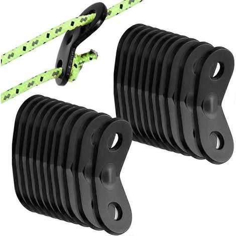 50-hook camping rope hooks, adjustable, durable, non-slip aluminum alloy hooks, suitable for tents, tarpaulins, hiking and camping.Exceptional Quality (1/5)