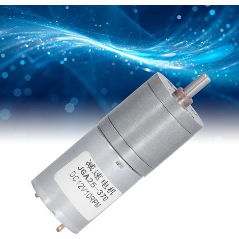 JGA25-370 Gleichstrom-Getriebemotor, DC12V, 10RPM, Außendurchmesser 25mm, 370 Getriebemotor. (1/5)