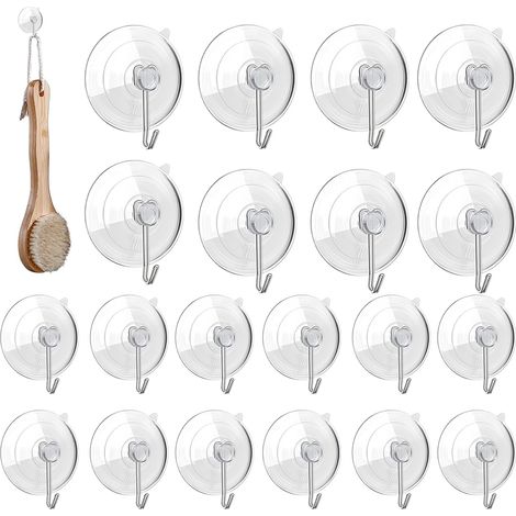 à ventouses pour parois de douche 20 ventouses autocollantes
