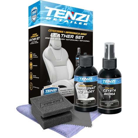 KIT DE NETTOYAGE ET D'IMPRÉGNATION DU CUIR POUR DÉTAILLANT CUIR (1/5)