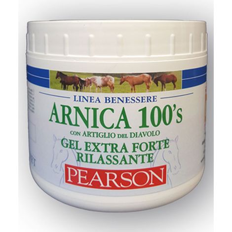 ARNICA 100'S Pearson gel extra forte rilassante con arnica, artiglio del diavolo e salicilato 500 ml