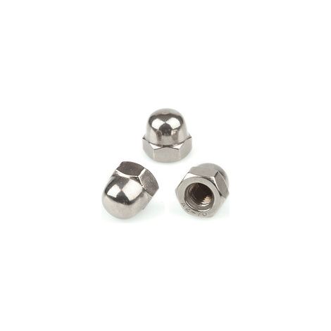 DADO ESAGONALE CIECO M 6 MM INOX A2 UNI5721 500 PZ