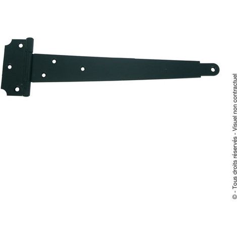 Universal-Stahlscharnier für Türen, L.120 X B.55 mm AFBAT