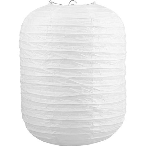 Abat-jour en papier pliable pour lanterne décorative suspendue, idéal pour les fêtes et festivals (largeur 20 cm, hauteur 24 cm) (1/5)