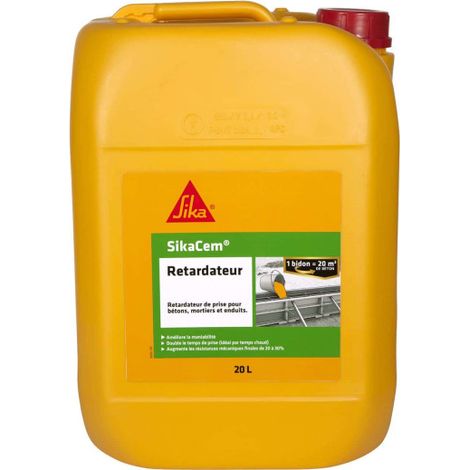 Sika Cem Autoscatto, Plug Timer, 20L, Giallo