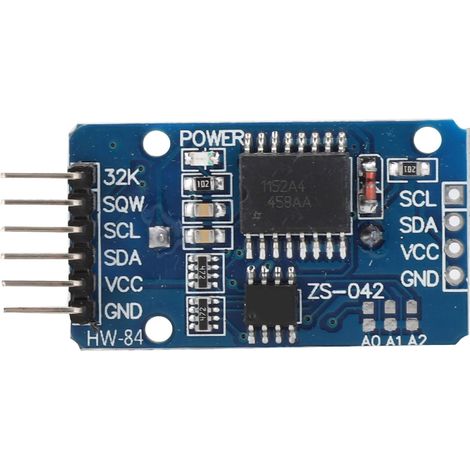 Module RTC - Horloge Temps Réel I2C - Correction Année Bissextile - Backup Batterie - Boîtier SO16 (1/5)