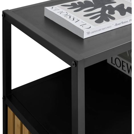 Mömax Lowboard Panelo Naturfarben/Schwarz (1/5)