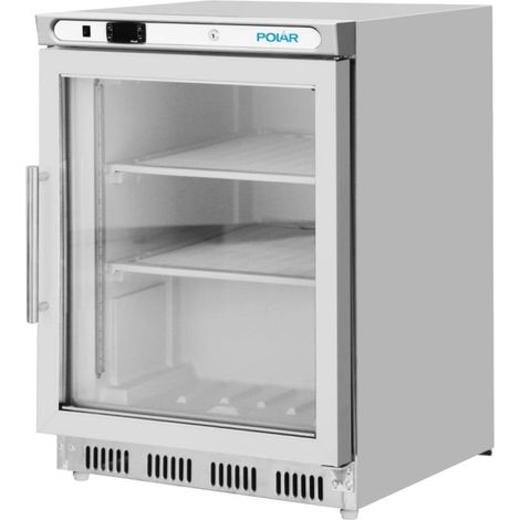 Vitrine réfrigérée négative de comptoir Série C inox 129L - Polar (1/5)