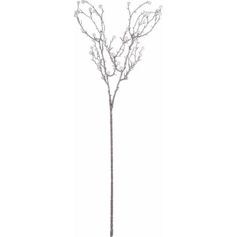 Festive Pearl Decorative Spray Artificial Plant - Plastic - L15 x W15 x H73 cm