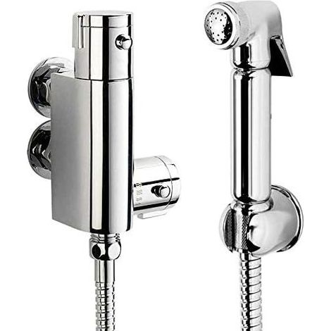 Bidet-Duschkopf, WC-Armatur, Sprühdüse mit Schlauch für Babyhandtücher, Damenwäsche - (1/5)