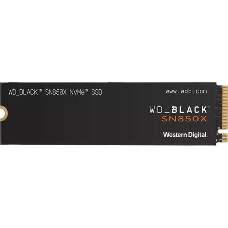 SSD WD Negro 2TB SN850X Juegos NVME M.2 PCIe WDS200T2X0E PCIe 4.0 x4 (1/2)