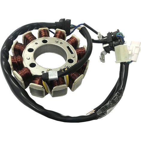 STATOR D'ENROULEMENT D'ALTERNATEUR GAUSS YAMAHA YBR 125, XTZ 125 '02-'05 (OEM : 5HH-H1410-00) (1/2)