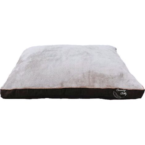 Cuscino Feather Marronexl: Cuscino Feather Marrone per Cani e Gatti (1/2)