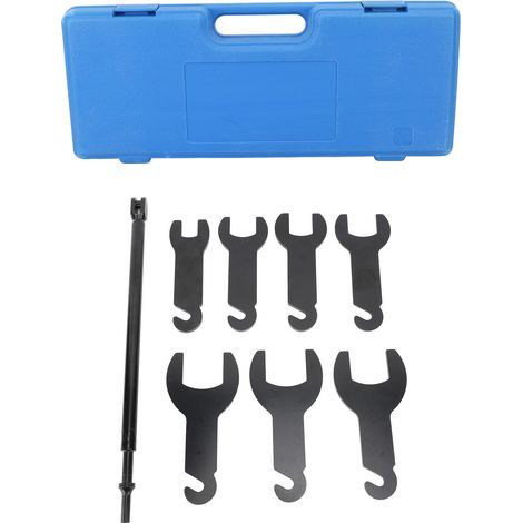 Kit di chiavi pneumatiche in metallo da 8 pezzi, facile da usare, con custodia, per Focus - Strumento di rimozione (1/5)