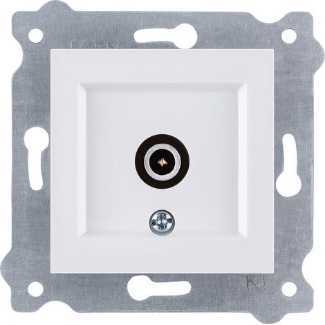 Prise TV avec filtre Blanc EXEN (1/3)