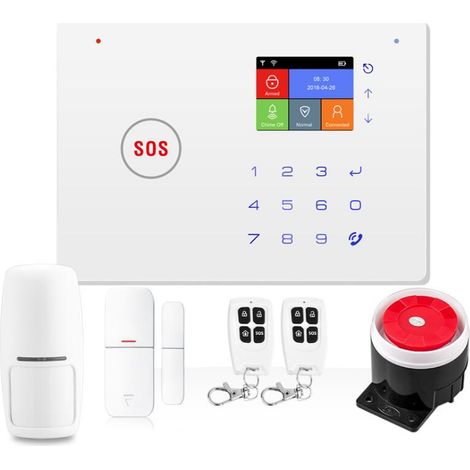 Smart alarm system for home security, alarm device, suitable for doors, windows and motorhomes (1/5)