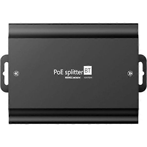 Gigabit-PoE-Splitter 48 V auf 12 V, 6 A für PTZ-Kameras und Access Points leistungsstarkes PoE-Netzteil Schaltprotokoll maximale Leistung: 72 W (1/5)